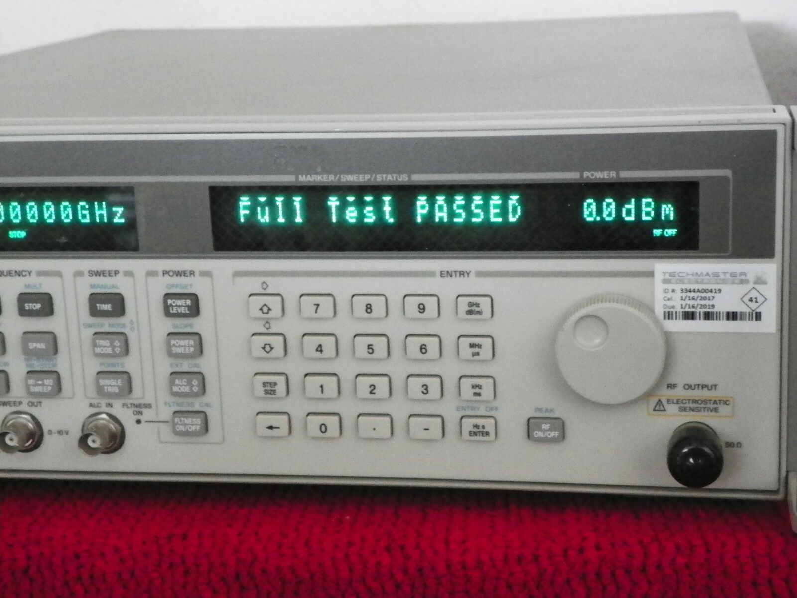 Agilent HP 83752A .01-20GHz Synthesized Signal Sweeper, 3 in stock. Agilent HP 83752A .01-20GHz Synthesized Signal Sweeper, 3 in stock.